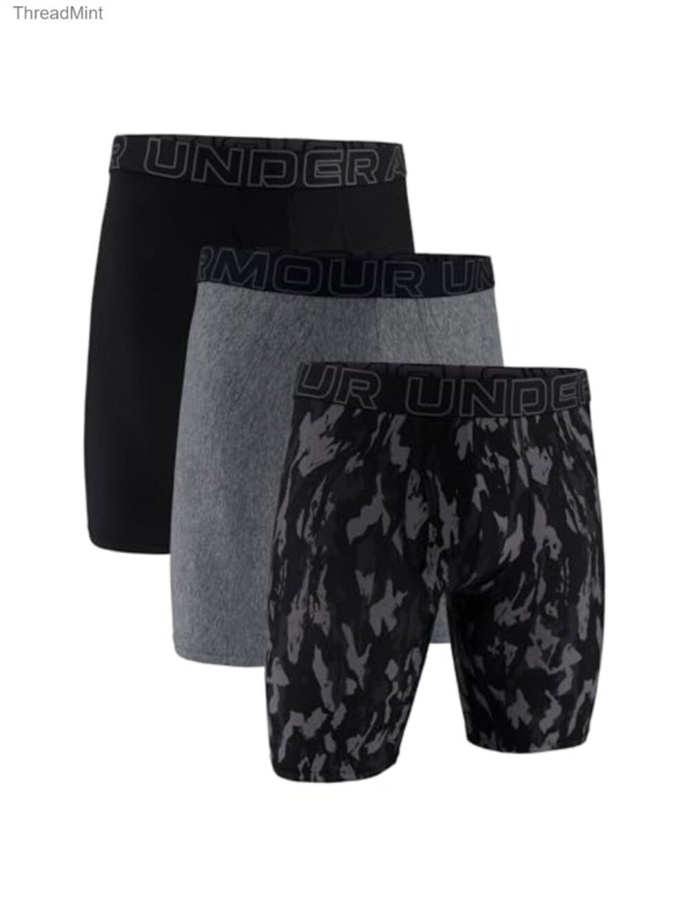 Tech Mesh Long-Leg Brief Underwear 9 Inch Inseam 3-Pack